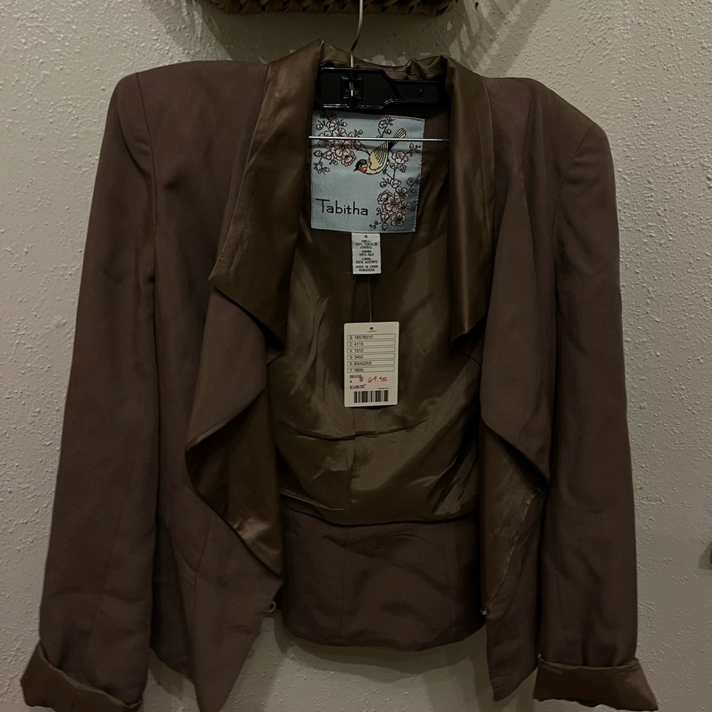 Women's Brown Blazer
